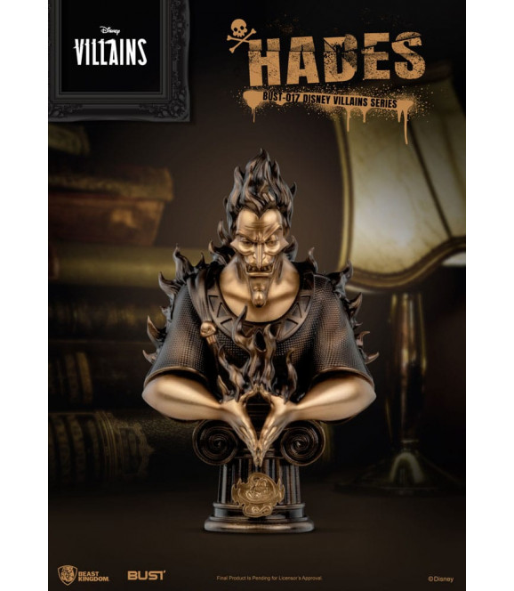 DISNEY - Villains Series buste PVC Hades 16 cm