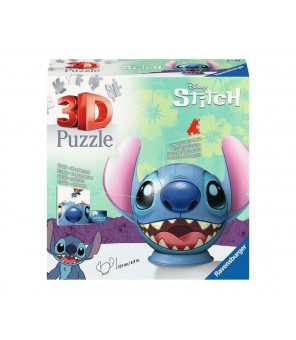DISNEY - Lilo & Stitch puzzle 3D balle avec oreilles Stitch (77 pièces)