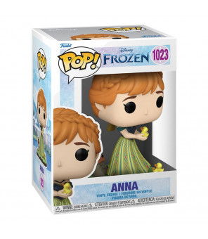 DISNEY - Funko Pop Ultimate Princess POP! Disney Vinyl figurine Anna (La Reine des neiges) 9 cm