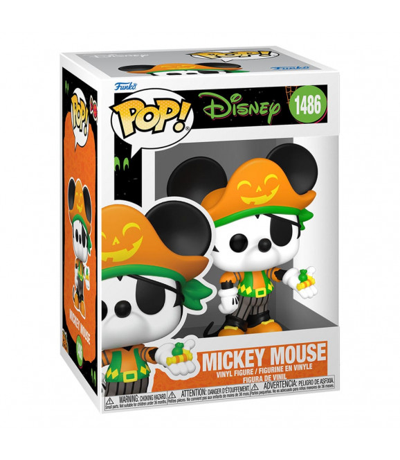 DISNEY - Disney POP! Vinyl figurine Halloween Pirate Mickey 9 cm