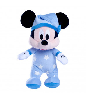 DISNEY - Peluche Good Night Mickey Glow in the Dark 25 cm
