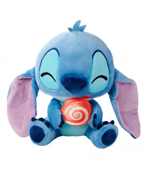 DISNEY - Lilo & Stitch peluche Stitch with Lollipop 25 cm