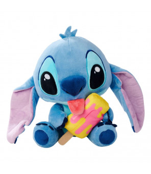 DISNEY - Lilo & Stitch peluche Stitch with Popsicle 25 cm