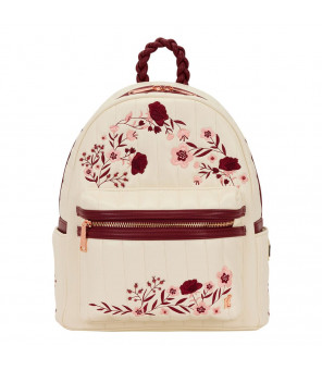 LOUNGEFLY - Loungefly sac à dos Midi Cream & Red Floral