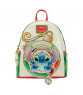 DISNEY - Loungefly sac à dos Mini Lilo and Stitch Holiday