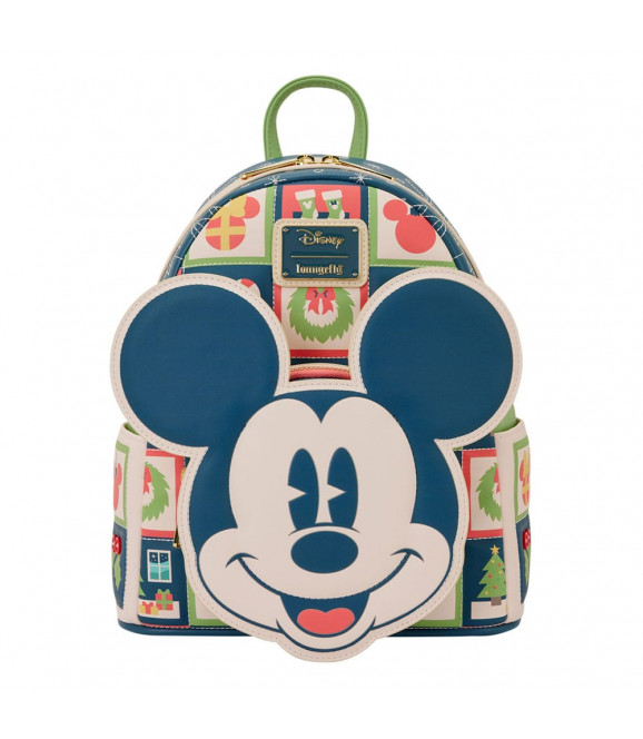 DISNEY - Loungefly sac à dos Mini Mickey and Minnie Holiday DISNEY - Loungefly sac à dos Mini Mickey and Minnie Holiday